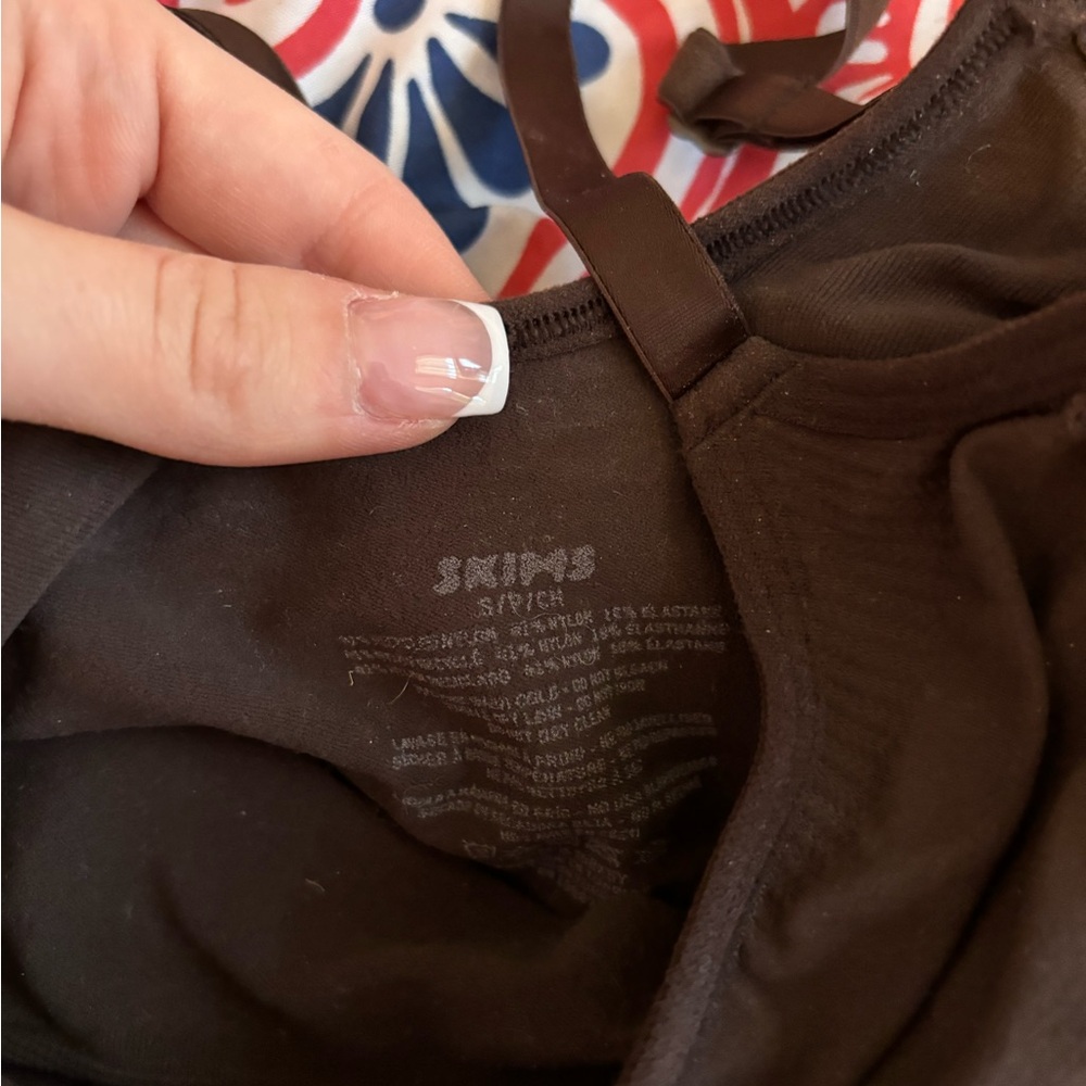 SKIMS Chocolate Brown Top
